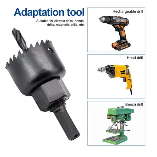 16Pcs Hole Saw Kit Saw Kit Carbon Steel Hole Saw for Wood,Plastic,PVC and Drywall
