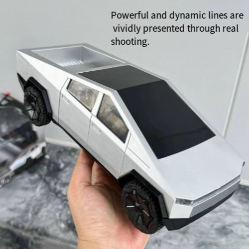 Cyber-style pickup truck RC toy – durable, realistic model vehicle