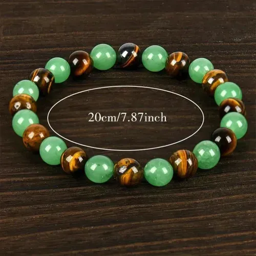 Money Bracelets for Women, Feng Shui Lucky Wealth Bracelet, Jade Crystal Bracelet Good Luck Jewelry Gifts for Her Him