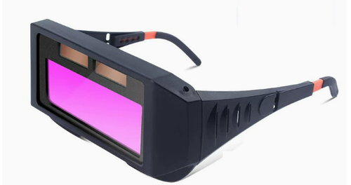 Welding Goggles Auto Darkening Welding Glasses | Argon Arc Welding Eye Protection, Anti-Arc & Anti-Glare Safety Goggles for Welders