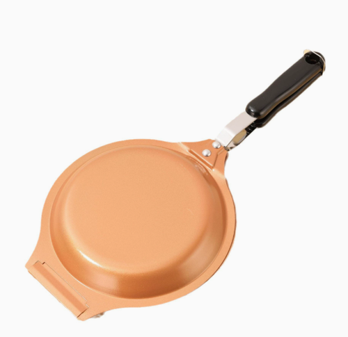 Magic Double Flip Cake Pan: Bake Perfect Cakes & Pancakes Effortlessly!