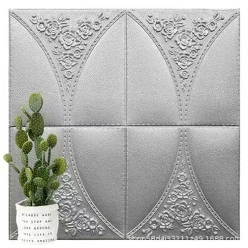 Self-adhesive 3D wallpaper for bedroom and living room feature walls