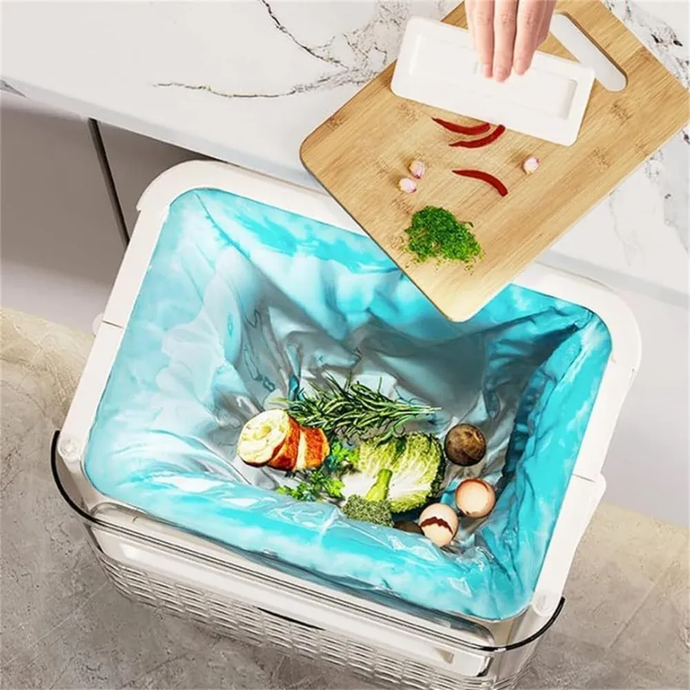 Wall Mounted Acrylic Dustbin