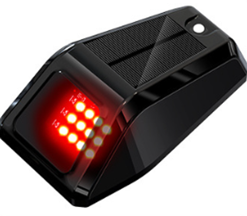 Universal Solar-Powered LED WarningStrobe Light for SUVs and Pickup Trucks – Wireless, Decorative Roof-Mounted Pilot Light