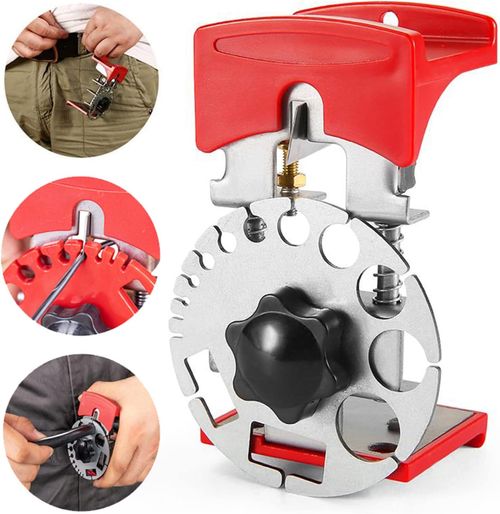 1pc Handheld Portable Multifunctional Copper Wire Cable Stripper Fast Peeling Tool For Electrical Cables, Manual Wire Stripping Pliers