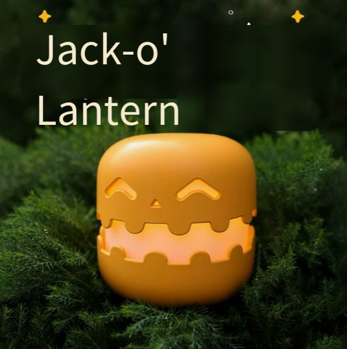 Melon Lamp Ambient Light — Stylish Bedside Nightlight | Creative Melon-Shaped Desktop Accent | Soothing, Aesthetic Bedside Decor for the Bedroom