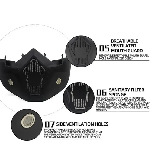 Motorcycle Goggles Mask, Dirt Bike Goggles, Full Face Windproof Riding Mask with Breathable Vent Design, Adjustable Strap Moto Goggles, Viral Off-Road Biker Gear, Motocross Gear for Adults, Motorbike Protective Gear.
