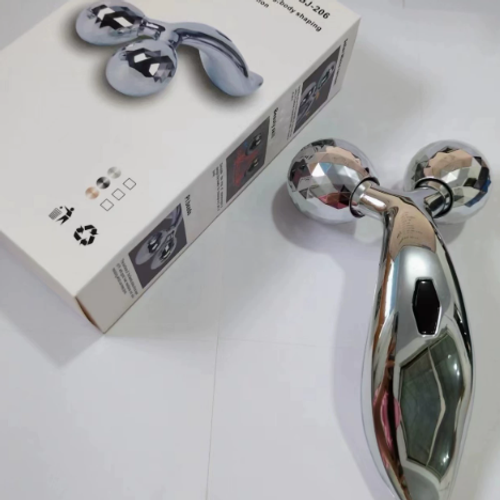 3D Face Roller Massager, Facial Care Massager, V-Shape Facial Massager for Lifting Tightening, Firming Beauty Massage Body Face Tool.