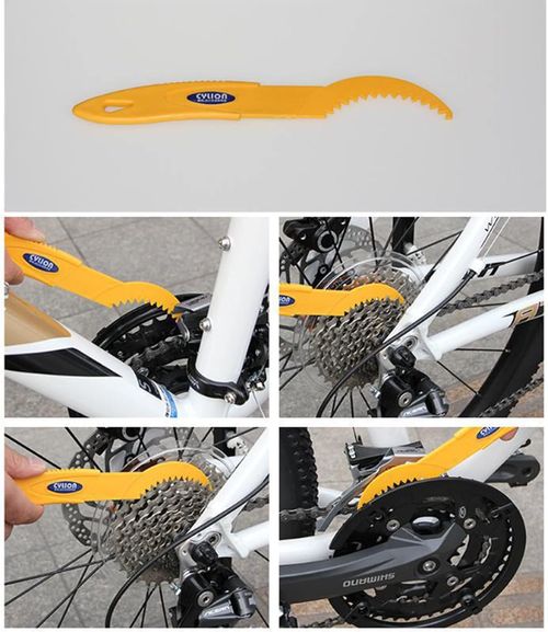 Bicycle Chain Cleaner – Chain Cleaner for fast and mess-free cleaning of all chains – Refillable Bicycle Chain Cleaning Device
