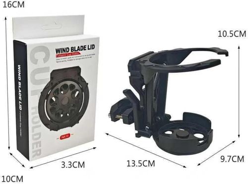 Folding Bottle Holder for Motorcycle Bicycle, Adjust Bicycle Handlebar Water Bottle,for Motorcycle, Bicycle, Motorcycle, ATV, Stroller & Wheelchair