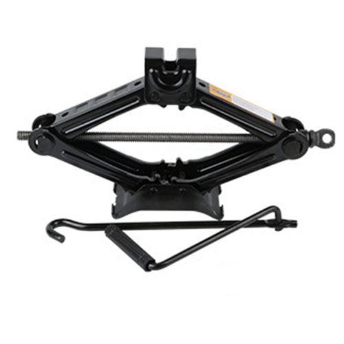 3T Capacity, Energy-Efficient Hand Crank Lift for Repair Work Heavy-Duty Portable Car Jack