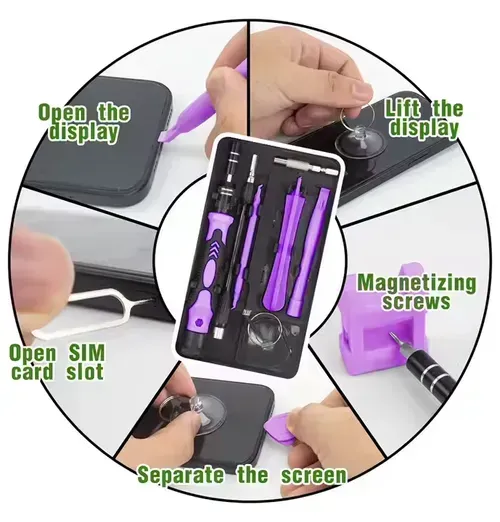 115-piece precision screwdriver set