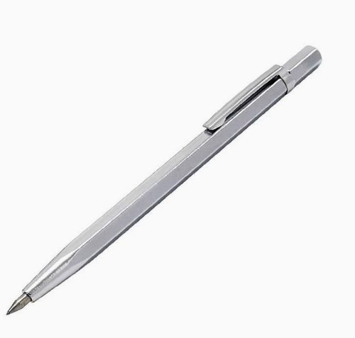 Oil-Feed Glass Cutter Set — Black-Handled Glass Cutting Tool & Multi-Functional Scribing Pen — Complete Kit with Replacement Cutter Heads — Household & Industrial-Grade Oil-Feed Glass Cutter