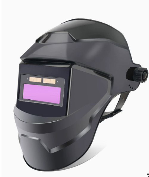 Model 104 Auto-Darkening Welding Helmet — Welder's Protective Face Shield, TIG Welding Hood, and Welding Goggles