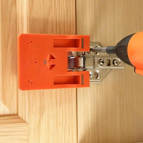 Door Hinge Template – Mounting Guide with Magnetic Alignment