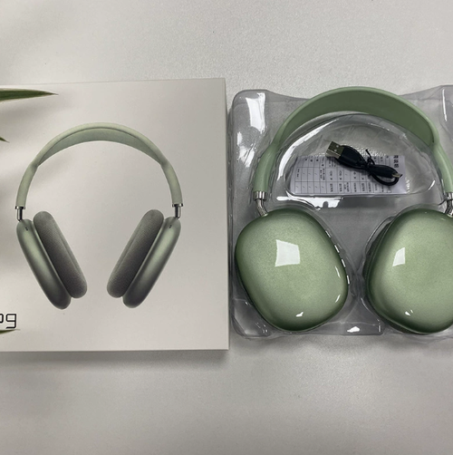 P9 AirMax Over-Ear Bluetooth Headphones Wireless Gaming Headset with Mic, HiFi Stereo, Low Latency, Foldable Design for Phone PC Laptop Gift