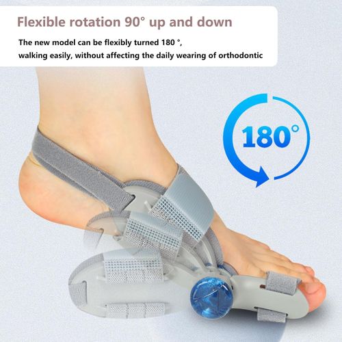 Generic Bunion Corrector for Women and Man Big Toe, Adjustable Bunion Splint for Bunion Corrector with Antislip Heel Strap and Silicone Pad for Left and Right Feet