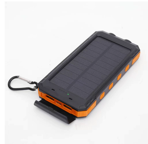 Compass Solar Power Bank, a popular 20000mAh power bank with a rugged design and flashlight function.