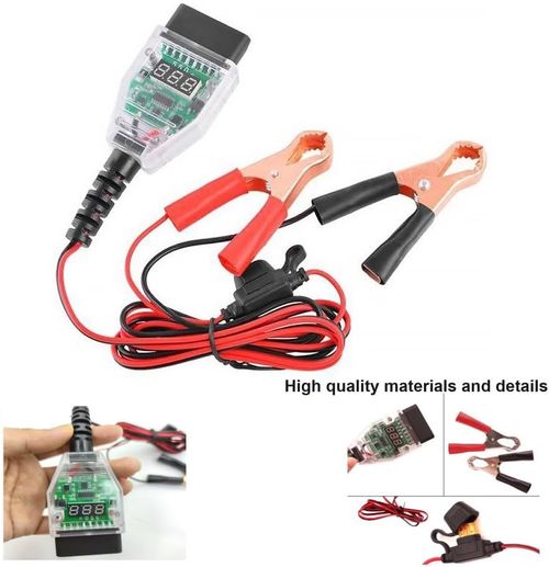 Car Memory Saver Protection Connector OBD2 Battery Change Saver Memory ECU Power Off Protector Replacement OBDII Battery