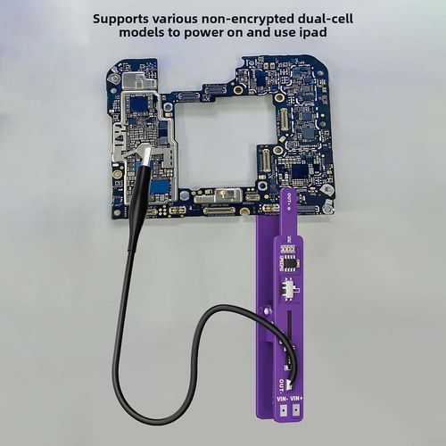 M191 Dual-Mode Power Tester with Battery Clips for iPhone, Android, and iPad – 0.01A Power Leakage Detector with One-Button Start for Motherboard Repair