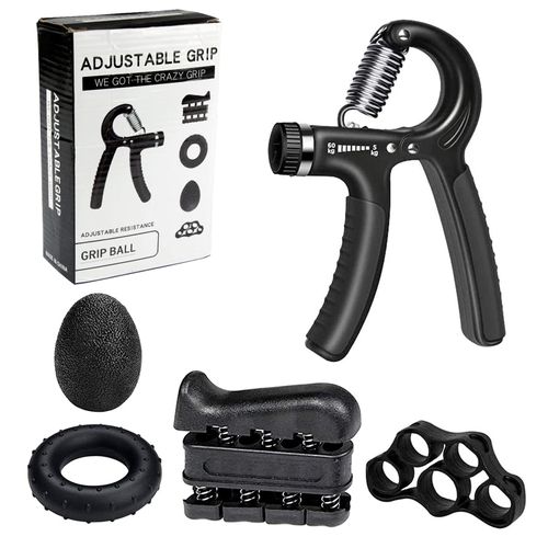 Grip Strength Trainer, Hand Grip Strengthener, Grip Strengthener, Adjustable Resistance, Forearm Strengthener, Perfect for Musicians and Athletes