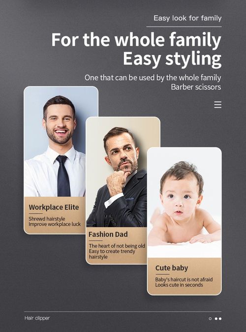 Electric Hair Clippers for Adults and Babies