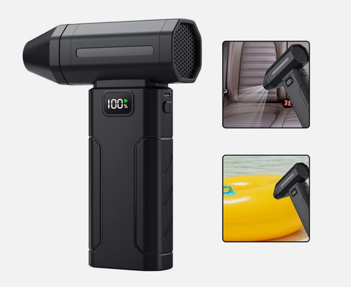 100000RPM High Speed Turbo Fan 5 Speed Handheld Blower for Multiple Uses