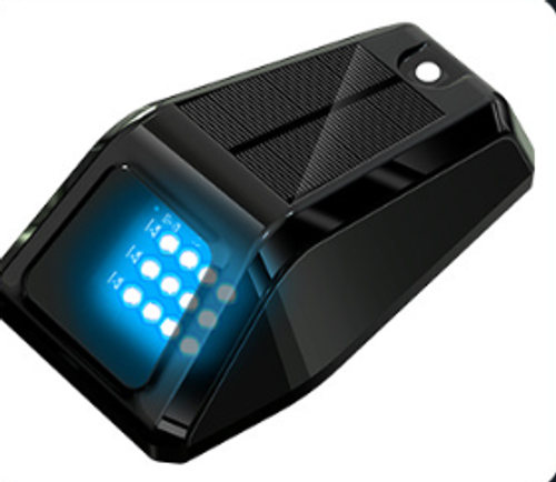 Universal Solar-Powered LED WarningStrobe Light for SUVs and Pickup Trucks – Wireless, Decorative Roof-Mounted Pilot Light