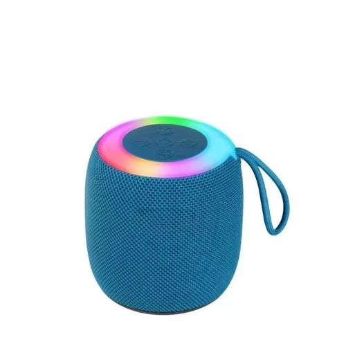 Bluetooth Speaker, Portable Wireless Speakers with Stereo Sound, IPX6 Waterproof, LED Lights, Bluetooth 5.3, 12H Playtime for Shower Outdoor Party Beach Camping