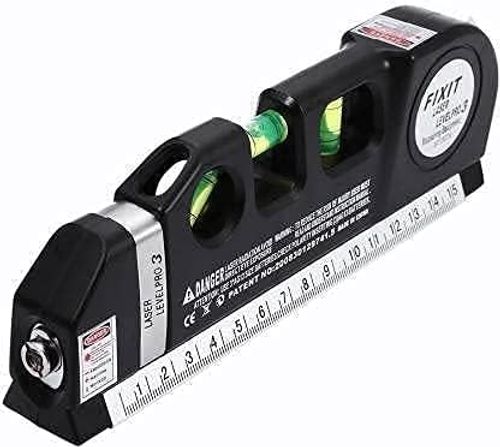 UNIVERSAL BUYERL 03 Digital Distance Laser Level spirit level Meter PrO3 Leveller Black 2 Line Measuring Tape Measurement Tool Device Instrument