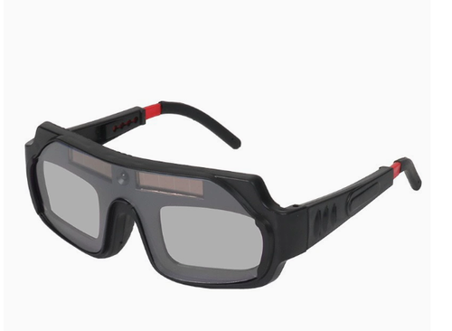 Auto Darkening Welding Glasses, Anti-Glare Arc Welding Goggles for Welder, Professional Eyes Protection for Argon Arc Welding, Anti-Ultraviolet Anti-Infrared