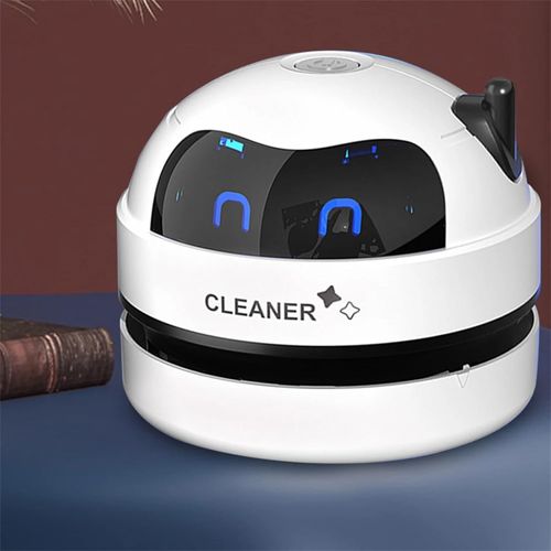 Mini Desk Vacuum Cleaner, Portable USB Table Dusts & Keyboard Vacuum With Removable Nozzle, Table Dust Tool For Cleaning Tiny Items, Dust & Keyboard Debris
