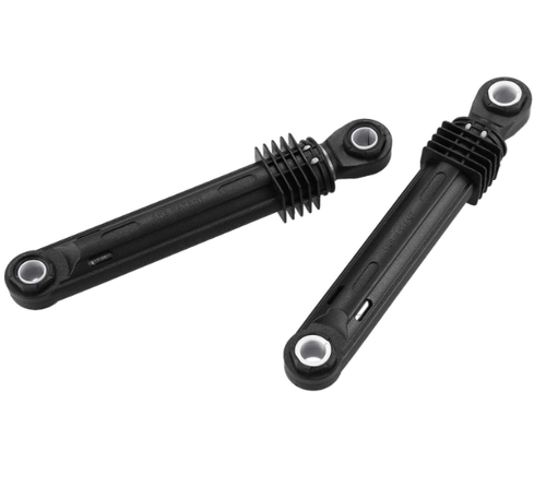 2 Pcs 100N for Washing Machine Washer Front Load Part Black Plastic Shell Accessories