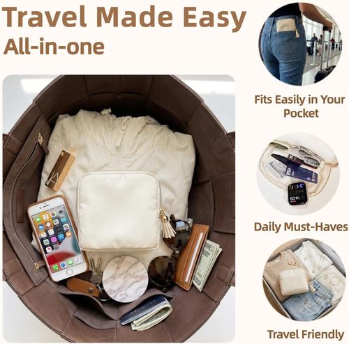 Mini Travel Jewelry Case, Small Jewelry Organizer, Jewelry Travel Case for Women, Portable Travel Jewelry Organizer Bag, Travel Jewelry Box