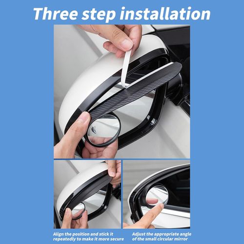 Blind Spots Glass for Car Traffics Glass Car Rear Views Glass Full View 360 Wide Anger Parking Assitant Glass