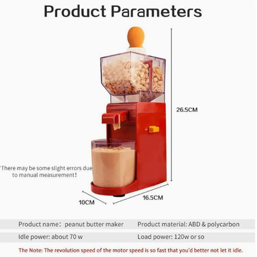 Fully Automatic Mini Peanut Butter Maker – Household Nut Grinder for Amazon
