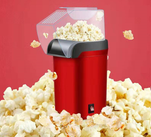 Mini Electric Hot-Air Popcorn Maker for Home Use