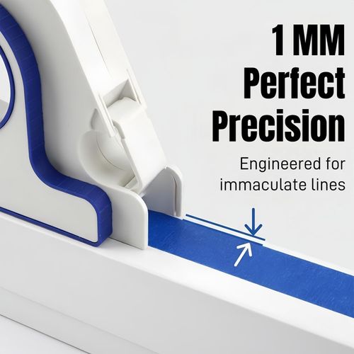 Painters Tape Applicator, Masking Master Tape Dispenser  Scraper, Masking Paint Tape Applicator Set for Painting Trim, Wall and Floor Painting
