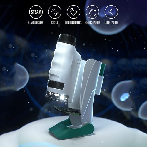 Magnification with Removable Base Cellphone Support for Kids Students Learning Toys'