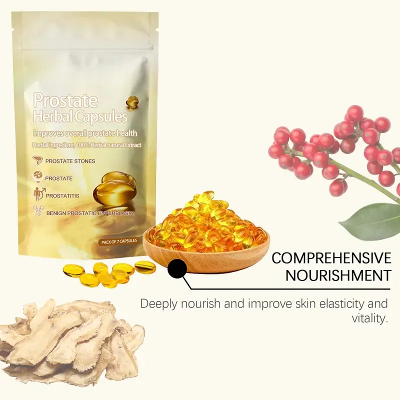 Dude, Your Prostate & Vibe Need This: All-Natural Herb Capsules for That Manly Glow