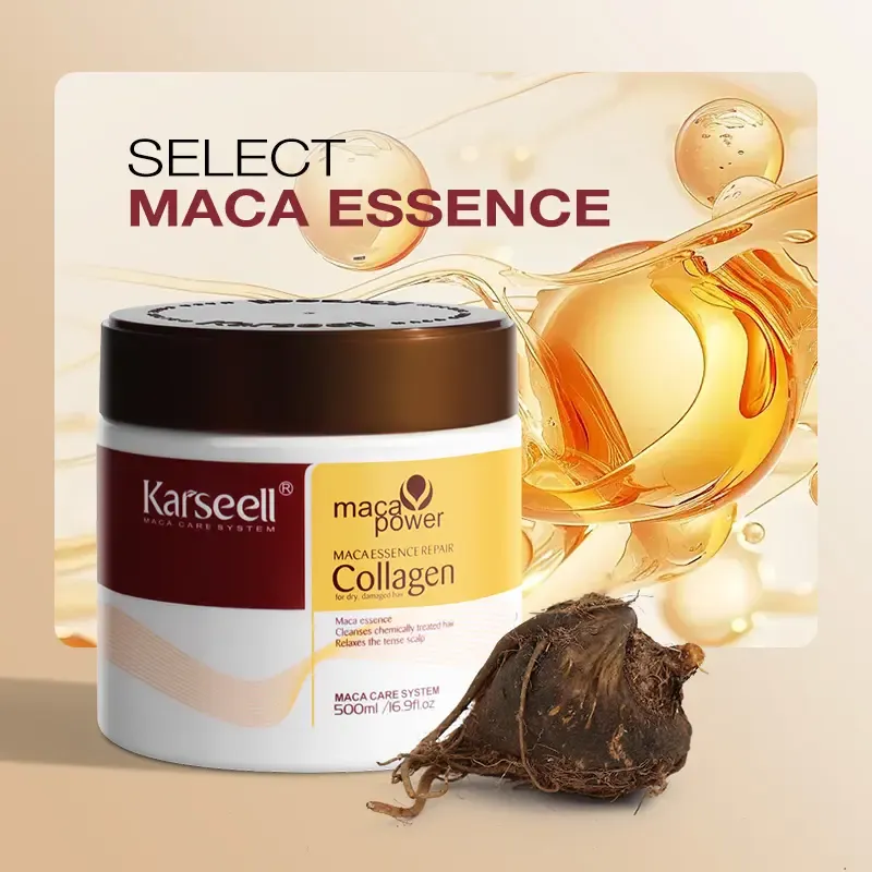 Karseell Collagen Hair Care Deep Moisturizing Repair Argan Oil Collagen Hair Mask Essence Suitable for all hair types - two specifications for you to choose