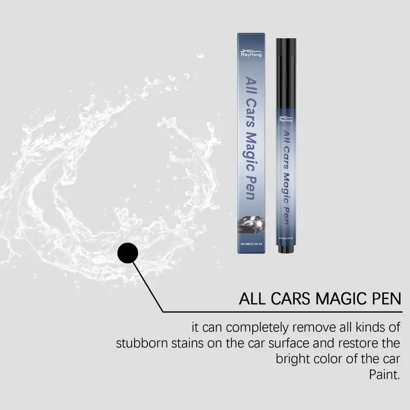 Magic Car Scratch Removal Pen | Easy DIY Auto Paint Touch-Up for Quick Scratch Repair & Shine | Restore Car Finish in Minutes | 2026 New Year Car Care Essential | Limited-Time Deal