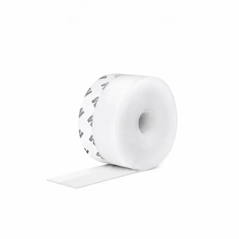 Self-adhesive wind and dust barrier, 16.4 ft x 1.15 ft, suitable for sealing doors and windows, showers, and other areas to prevent insects and dust.