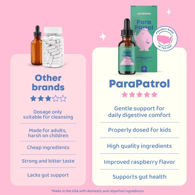 JoySpring Natural Liquid Cleanse – Digestive Support for a Healthy Gut Wellness Balance Supplement