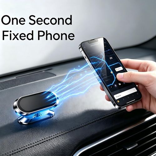 Car magnetic mount: Strong magnetic attachment, 360° rotation, adjustable. Suitable for all phone models.
