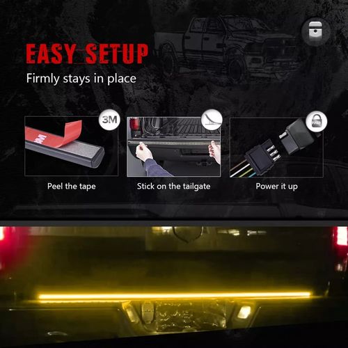 🔥🔥 LED Tailgate Lights, Turn Signals And Driving And Reversing Lights