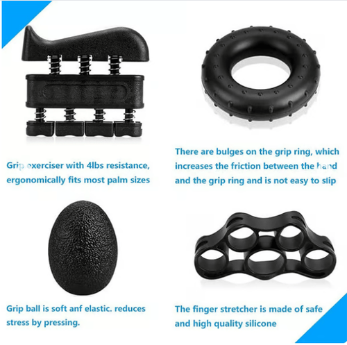 💪Hand Grip Strengthener Kit (5 Pack)