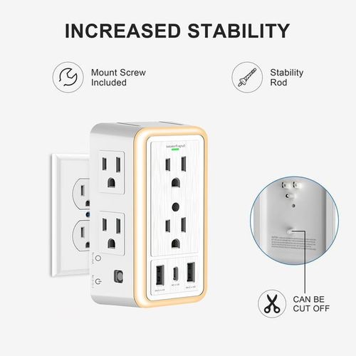 ✨Multi Plug Outlet Surge Protector