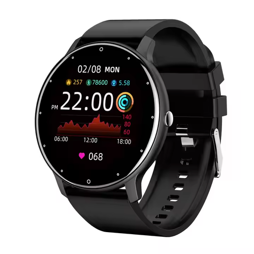 ZL02D ZL02C pro Digital Round SmartWatch Heart Rate Sleep reloj Inteligente Waterproof Android Bracelet Smart watch 2022