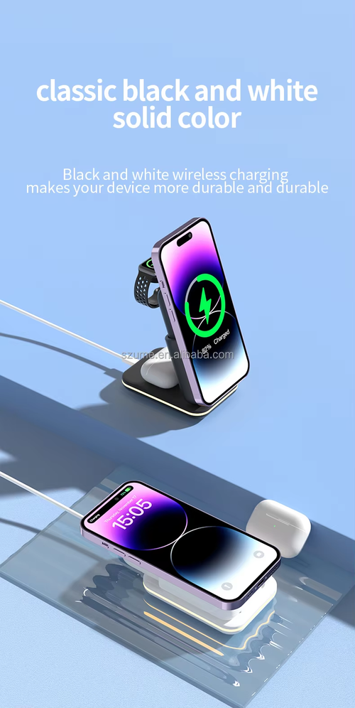 Wireless folding mobile power